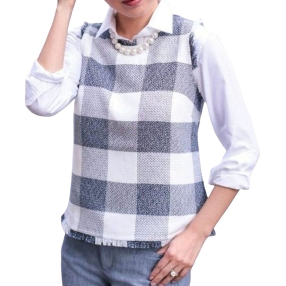 Banana Republic Raw Edges Blouse